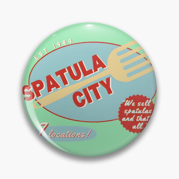 Item preview, Spatula City Retro Logo Vintage Kitchenware | PERFECT GIFT FOR YOU AND FRIENDS designed and sold by TracyMagnan.