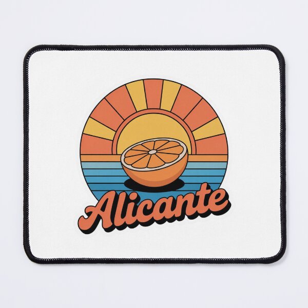 Item preview, Alicante Citrus & Sunshine Sticker – Retro Mediterranean Badge designed and sold by Timeless Design.