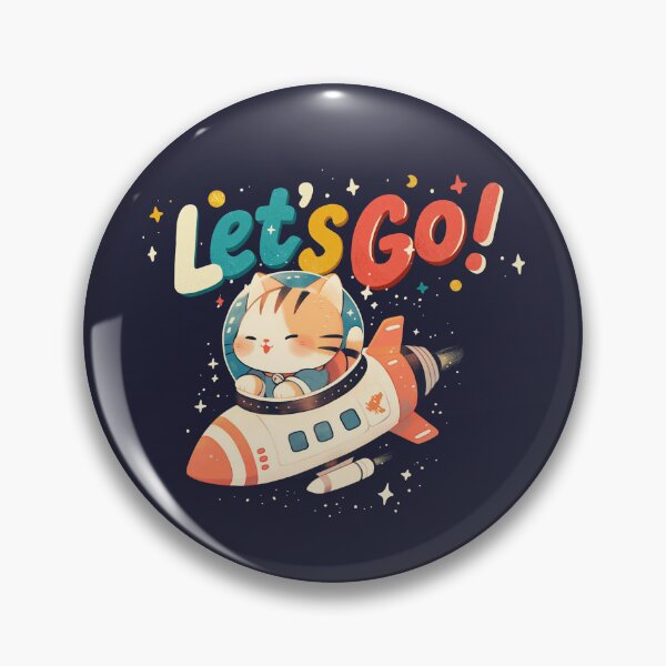 Item preview, Cute astronaut cat riding rocket in space designed and sold by Taisumu.
