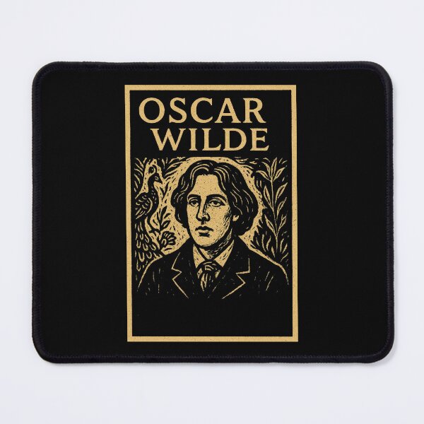 Item preview, Oscar Wilde portrait illustration designed and sold by Oqueartecura.