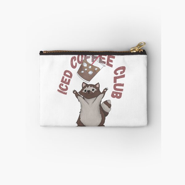 Item preview, Iced Coffee Club Raccoon Celebration designed and sold by Basiinaa.
