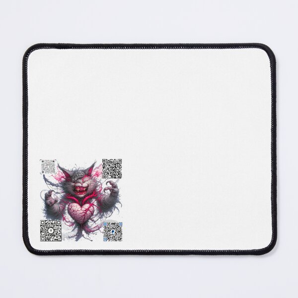 Item preview, QR code evil cat designed and sold by Snicel69.