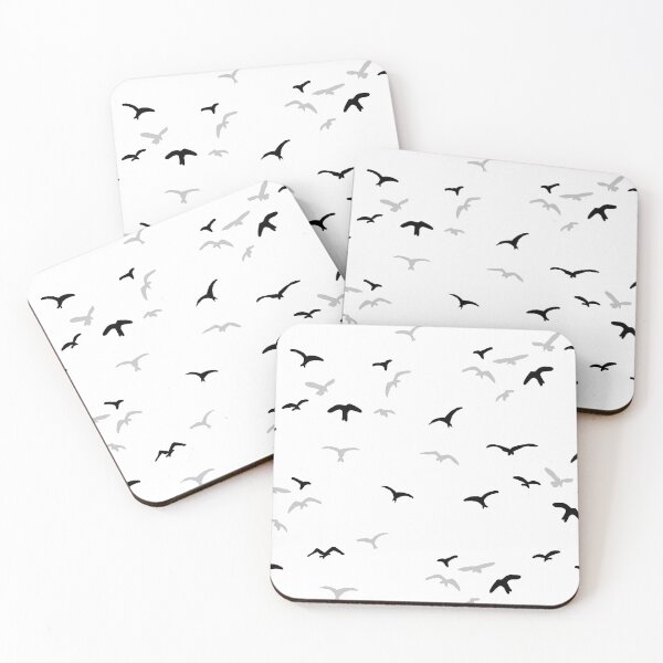 Item preview, Black and white birds designed and sold by Juliewdesigns.