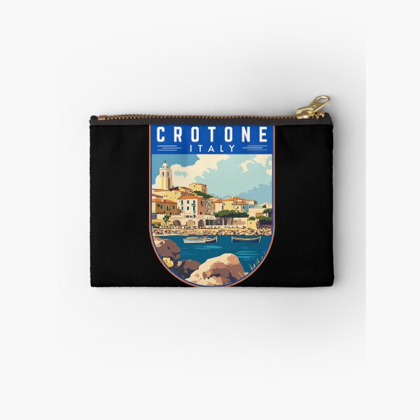 Item preview, Crotone in Calabria, Italy Travel Art Badge designed and sold by MaateoDesign.