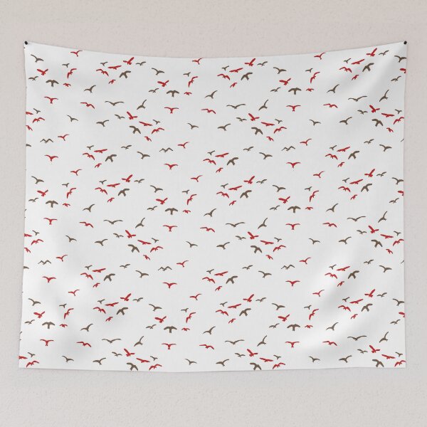 Item preview, Autumn flying birds designed and sold by Juliewdesigns.