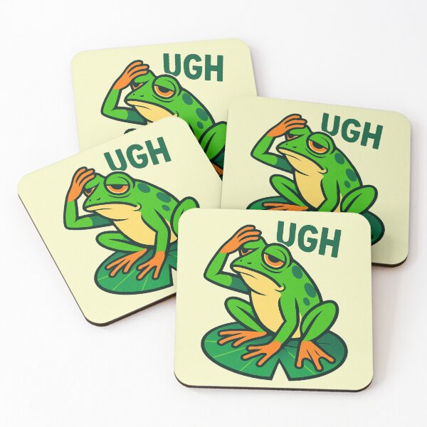 Item preview, Frog is having a UGH Day designed and sold by DBM Photo Art 1.