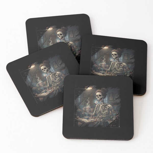 Item preview, Overstimulated Moms Club Skeleton designed and sold by LaughLine Design.