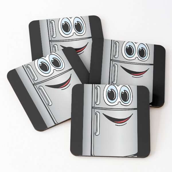 Item preview, Stainless Steel Refrigerator Cartoon designed and sold by francescogarz.