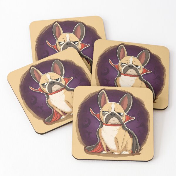 Item preview, Vampire French Bulldog designed and sold by purrfect pattern.