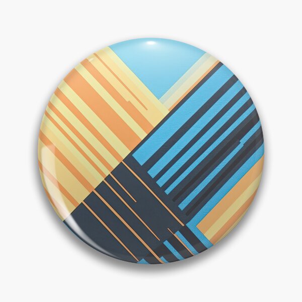 Item preview, Intersecting Stripes in Blue and Gold designed and sold by RobotKiller128.