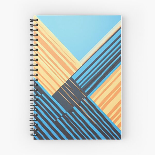 Item preview, Intersecting Stripes in Blue and Gold designed and sold by RobotKiller128.