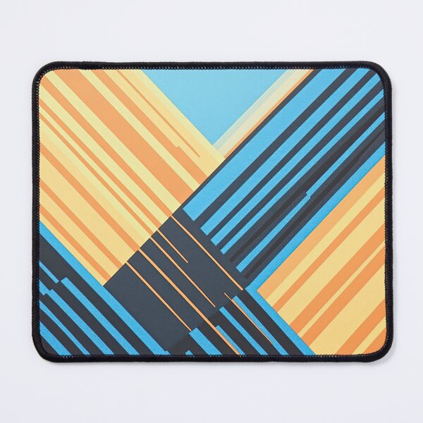 Item preview, Intersecting Stripes in Blue and Gold designed and sold by RobotKiller128.