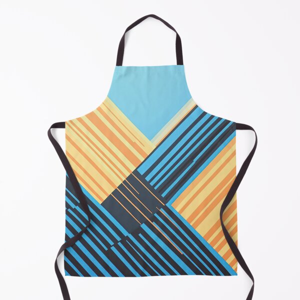 Item preview, Intersecting Stripes in Blue and Gold designed and sold by RobotKiller128.