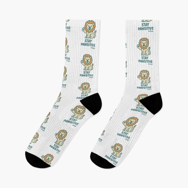 Item preview, Stay Pawsitive – Cute Lion Design designed and sold by Smiloop Kivivi.