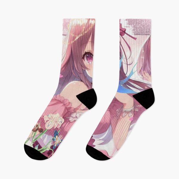 Artikelvorschau, Romantisches rosa Anime-Mädchen – Süße Kawaii-Ästhetik-Illustration entworfen und verkauft von Sugar Wisdom .