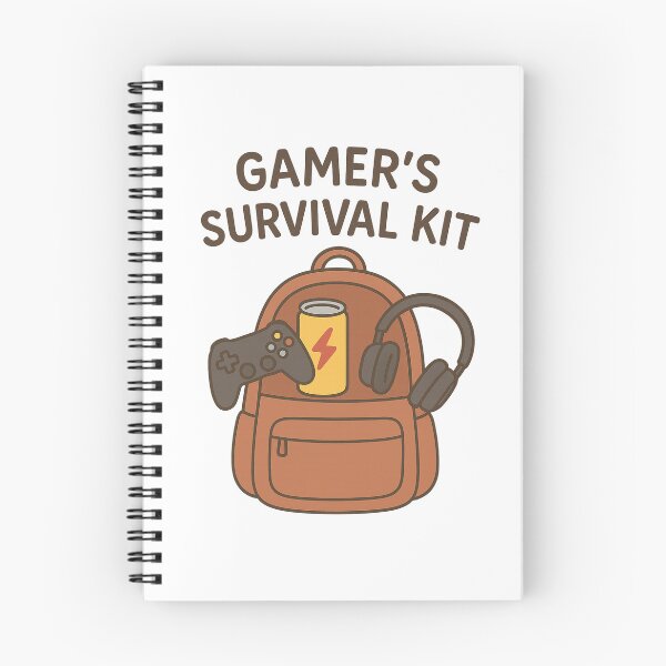 Item preview, Gamer’s Survival Kit – Digital Bag Design designed and sold by WittyUnknown.