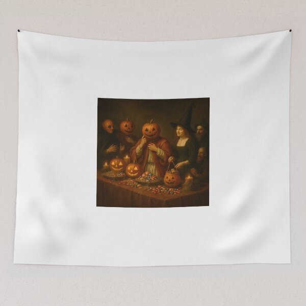 Item preview, Pumpkin Feast | Funny Classical Halloween Party Meme designed and sold by The Classics Freak.