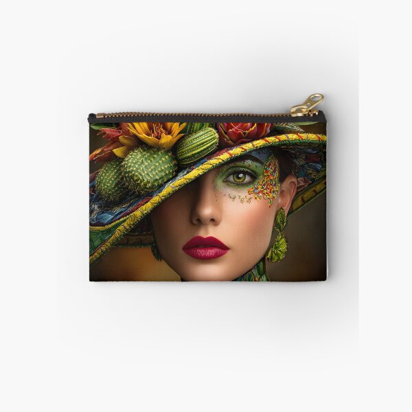 Item preview, Vibrant Floral Fashion: A Unique Hat Experience designed and sold by Artessie.