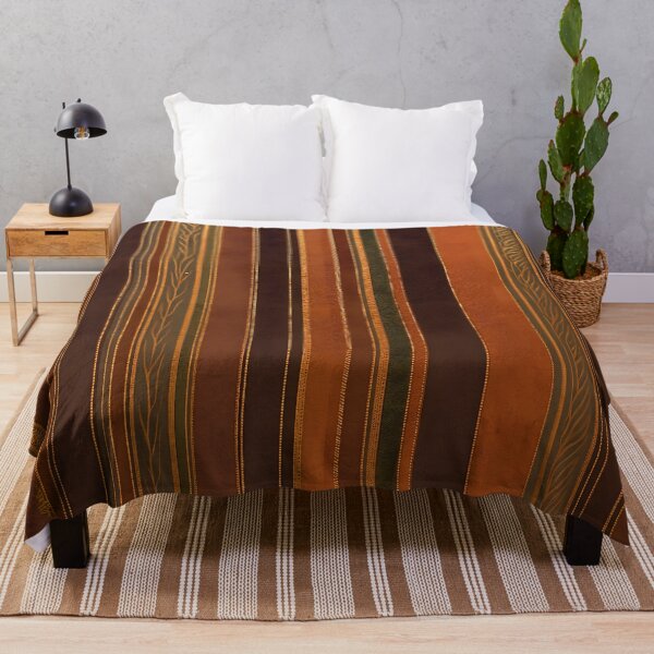 Item preview, Dark Autumn Equinox Stripes designed and sold by Lee Hiller Designs.
