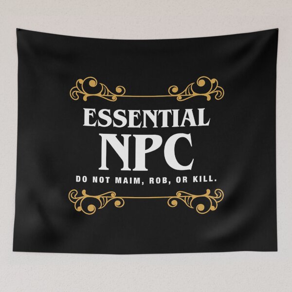 Item preview, Essential Npc Non-Playable Character Gaming designed and sold by Andre65889.