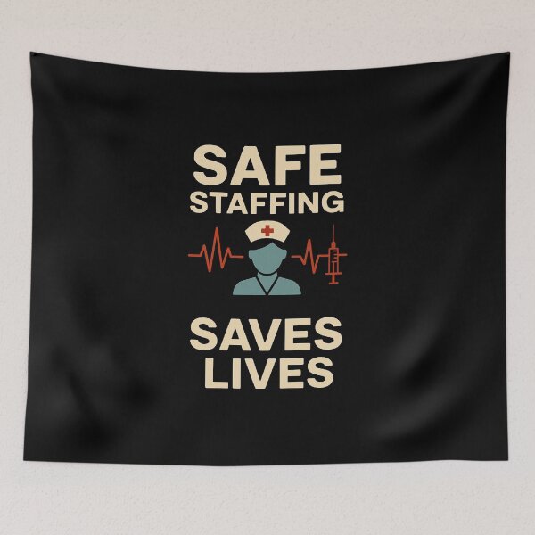 Item preview, Safe Staffing Saves Lives – Clean Advocacy Edition designed and sold by teevoxx.
