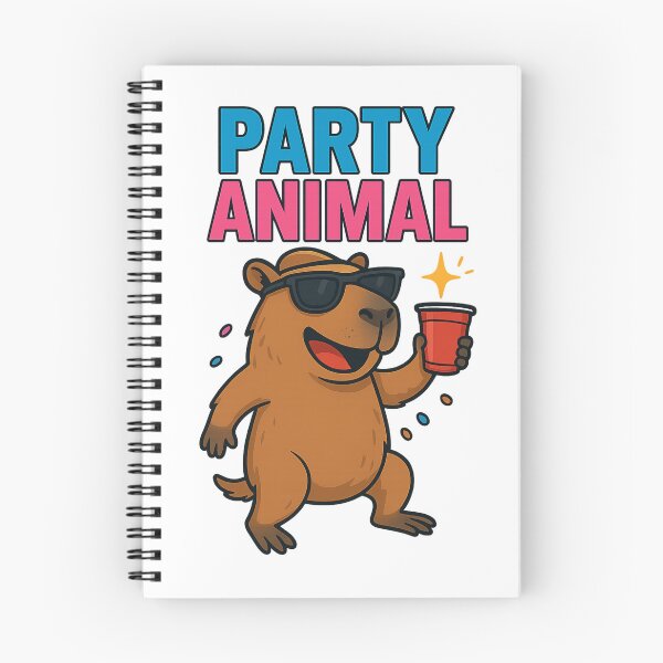 Item preview, Pary Animal Capybara designed and sold by No Quarter Collective.