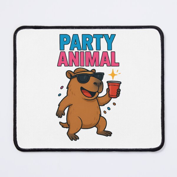 Item preview, Pary Animal Capybara designed and sold by No Quarter Collective.