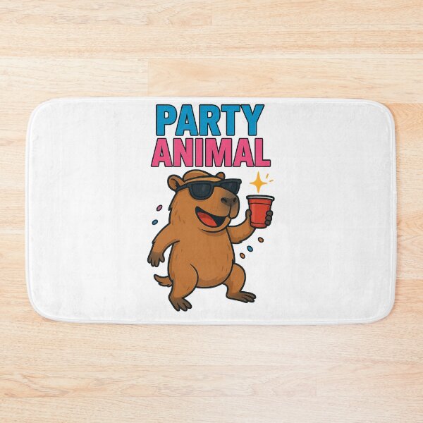 Item preview, Pary Animal Capybara designed and sold by No Quarter Collective.