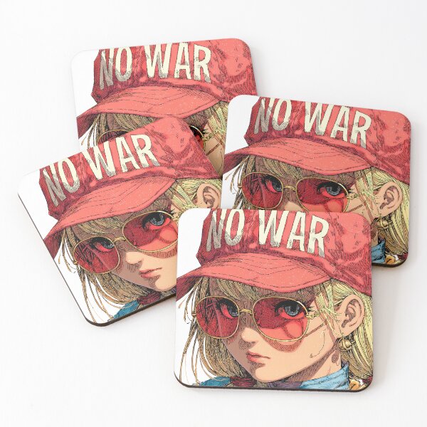 Item preview, MANGA GIRL WITH NO WAR HAT designed and sold by infinitearte.
