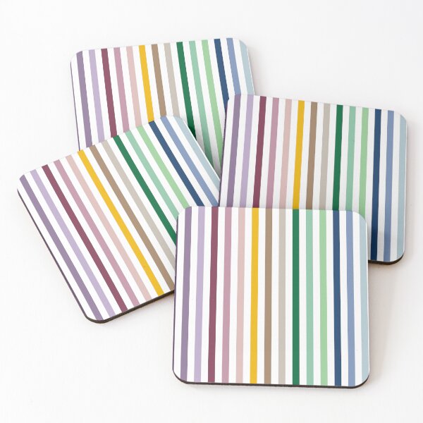 Item preview, Multicolour stripes designed and sold by Juliewdesigns.