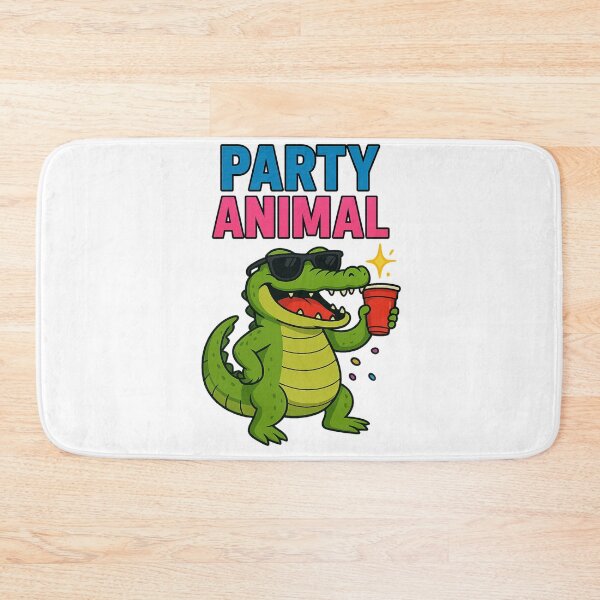 Item preview, Party Animal Crocodile designed and sold by No Quarter Collective.