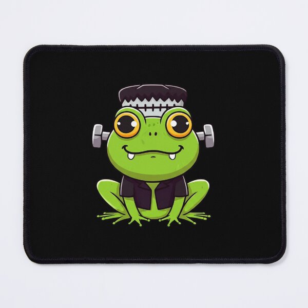 Item preview, Chibi Frog as Frankenstein | Cute Kawaii Funny Halloween Cartoon Design designed and sold by ColorSplash123.