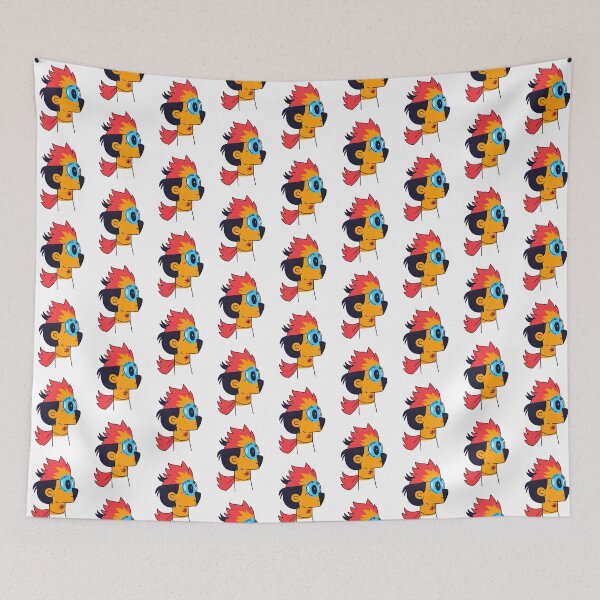 Item preview, Colorful bird mask  wallpaper designed and sold by Dreams-Art.