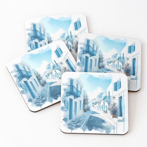 Item preview, Blue Greek Dream designed and sold by Visual Nomad Club.