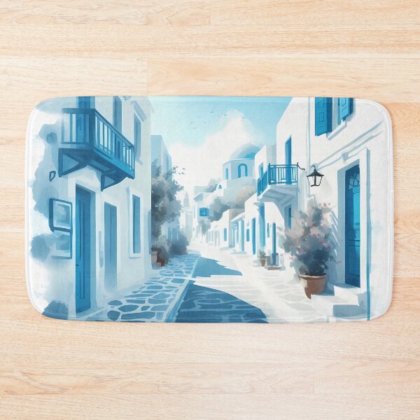 Item preview, Blue Greek Dream designed and sold by Visual Nomad Club.