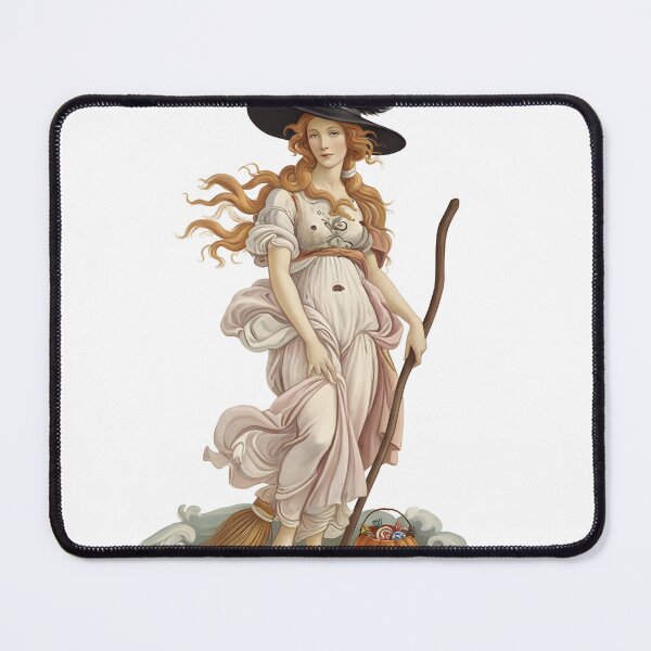 Item preview, Witch Venus | Funny Halloween Parody of Birth of Venus designed and sold by The Classics Freak.