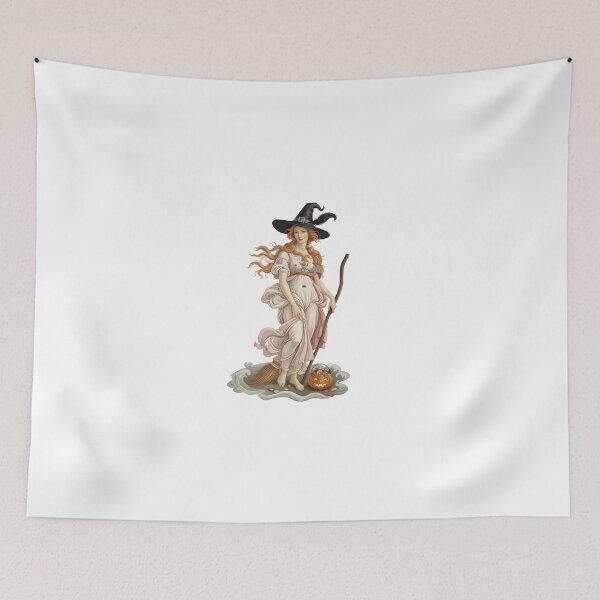 Item preview, Witch Venus | Funny Halloween Parody of Birth of Venus designed and sold by The Classics Freak.