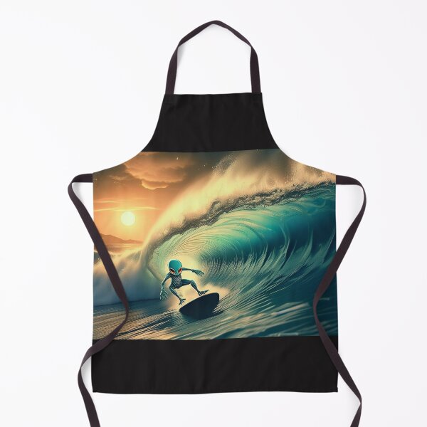 Item preview, Alien discovering Surfboarding designed and sold by Designs by Helen.