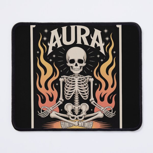 Item preview, Skeleton Doing Yoga : Inner Peace, Outer Bones designed and sold by AlienTechs.