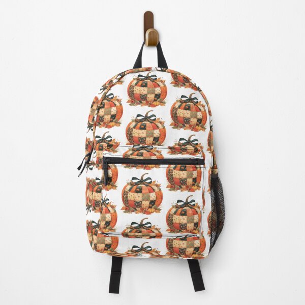 Item preview, Patchwork patterned pumpkin designed and sold by MendaciousMina.