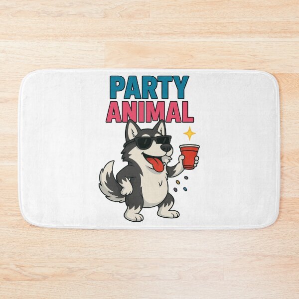 Item preview, Party Animal Husky designed and sold by No Quarter Collective.