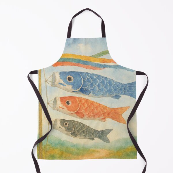 Item preview, Koinobori in Watercolor designed and sold by ワフパズル.
