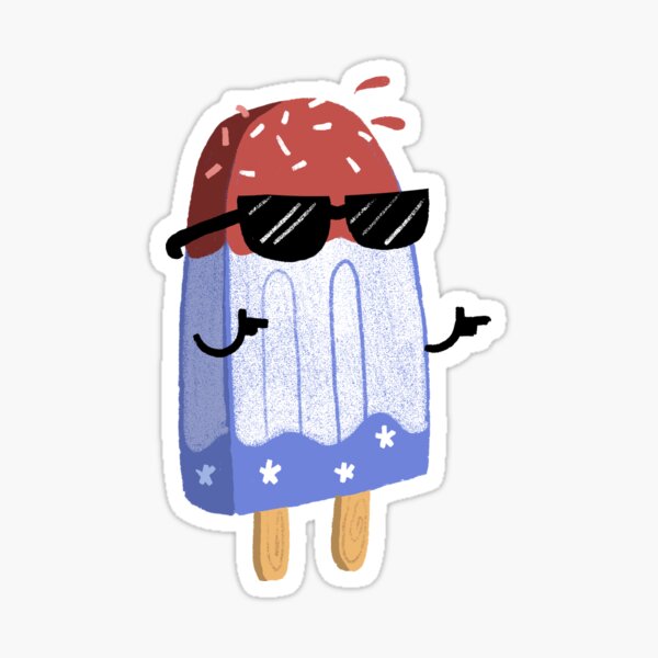 Festive Fourth - What's Poppin' Sticker