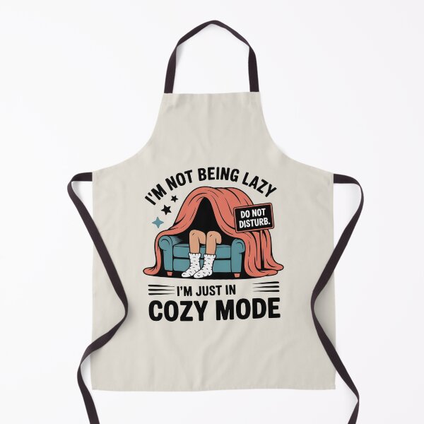 Item preview, I’m Not Lazy I’m Just in Cozy Mode – Funny Winter Quote designed and sold by Jollys-ArtShop.