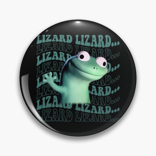 Item preview,  Lizard Lizard Lizard Meme Titok Viral Meme Lizard Lizard Button Meme designed and sold by mennodhara62.