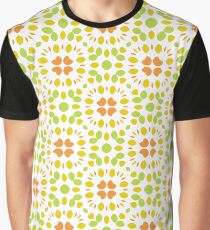 ornament floral round seamless colorful repeat pattern Graphic T-Shirt