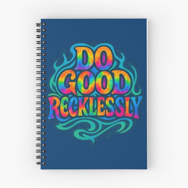 Item preview, Do Good Recklessly Psychedelic Tie-Dye Retro Design designed and sold by DynamiteGrAphIcsArt.