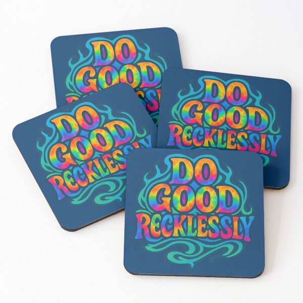 Item preview, Do Good Recklessly Psychedelic Tie-Dye Retro Design designed and sold by DynamiteGrAphIcsArt.