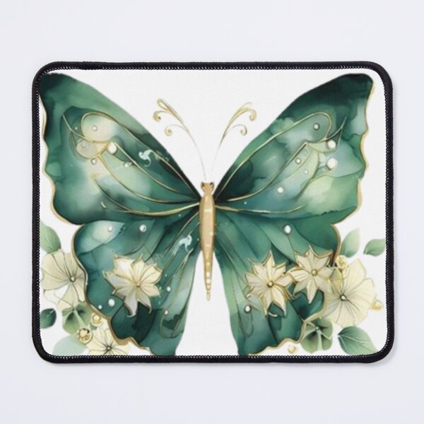 Item preview, Green butterfly designed and sold by Roova-art.