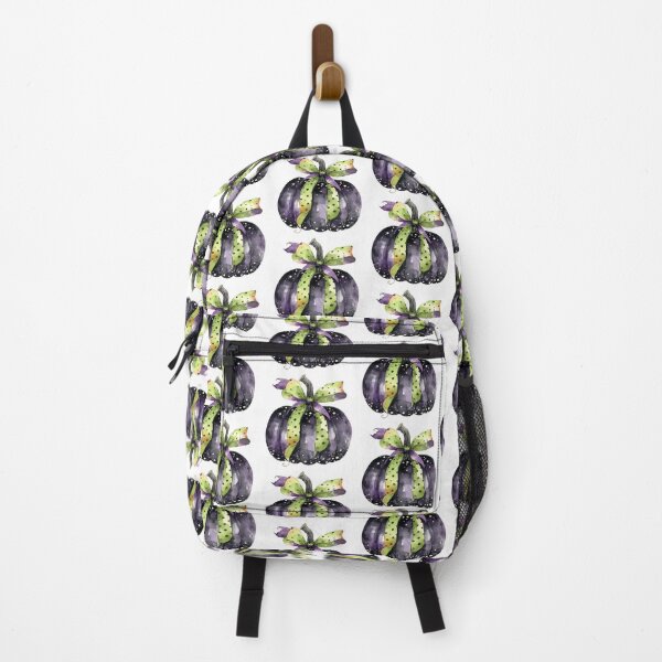 Item preview, Dark purple pumpkin with bow designed and sold by MendaciousMina.